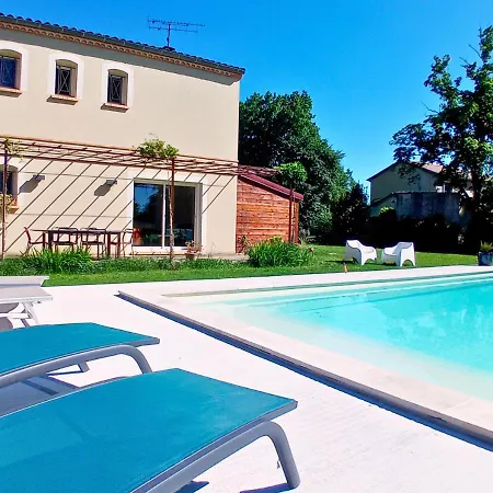 Bed & Breakfast La Petite Maison De Valerie Avec Piscine Proche Revel, Saint Ferreol, Puylaurens Et Castres Lempaut